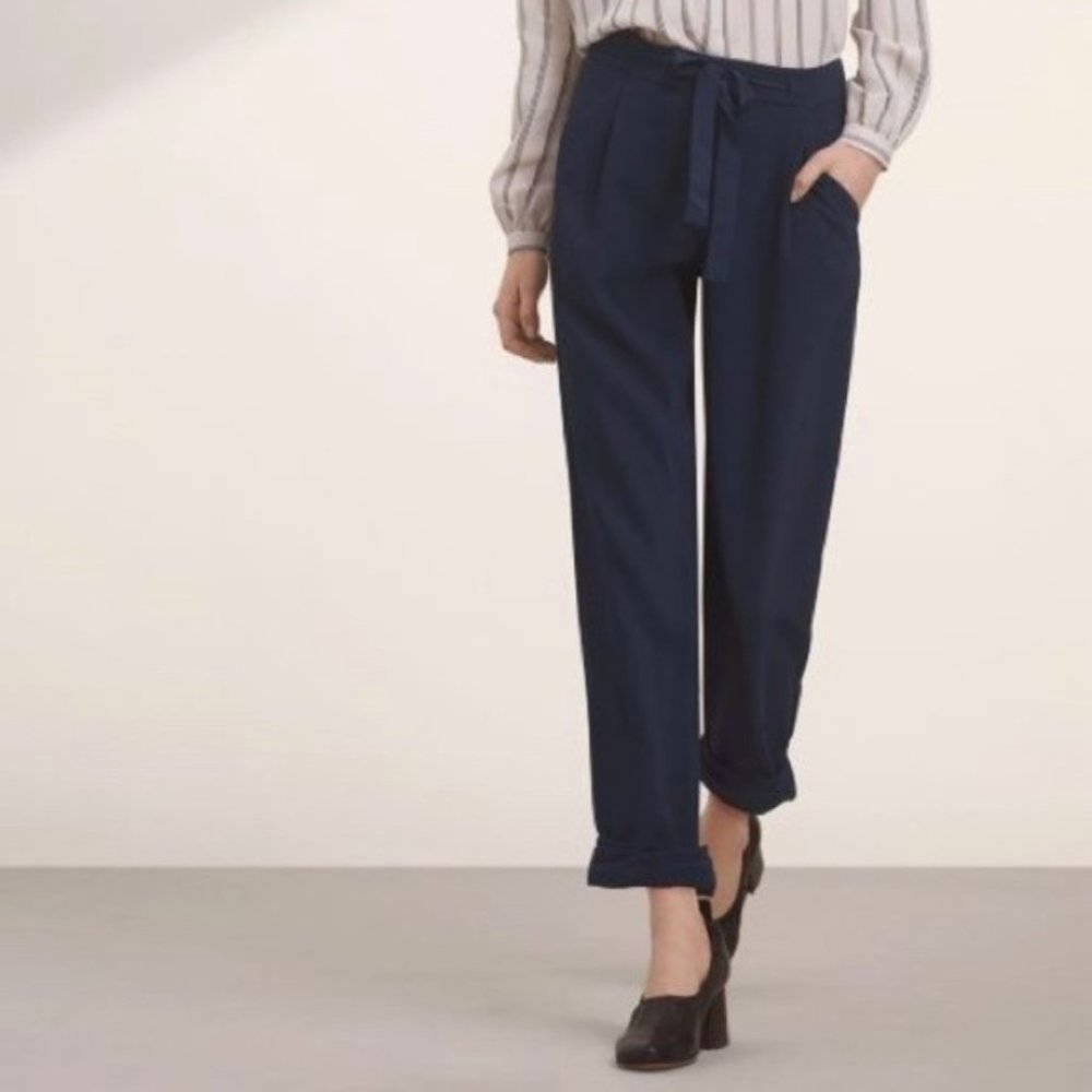 Wilfred Allant Pant in Navy - Sz 10